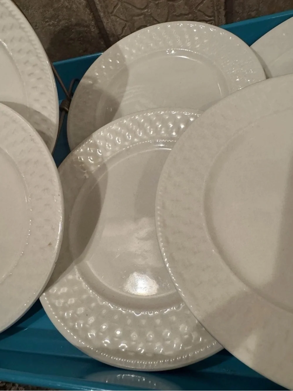 6Pfaltzgraff  Traditions Weave Salad Plate 7 3/4